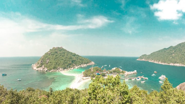 spellbound travels g adventures tour koh tao lookout