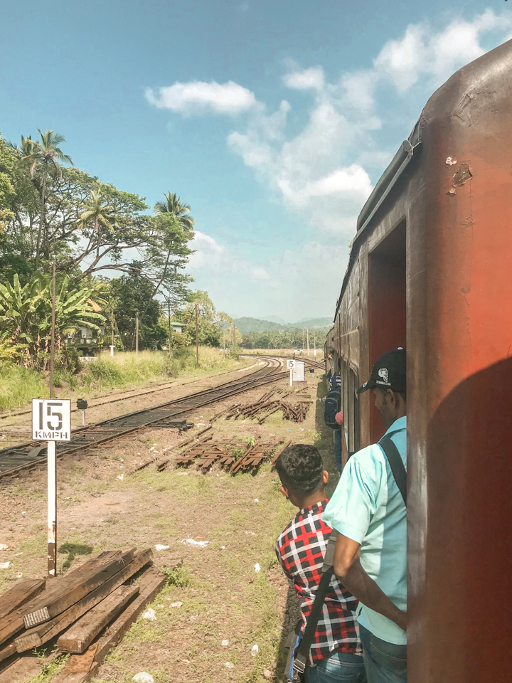 spellbound travels locals on sri lanka train