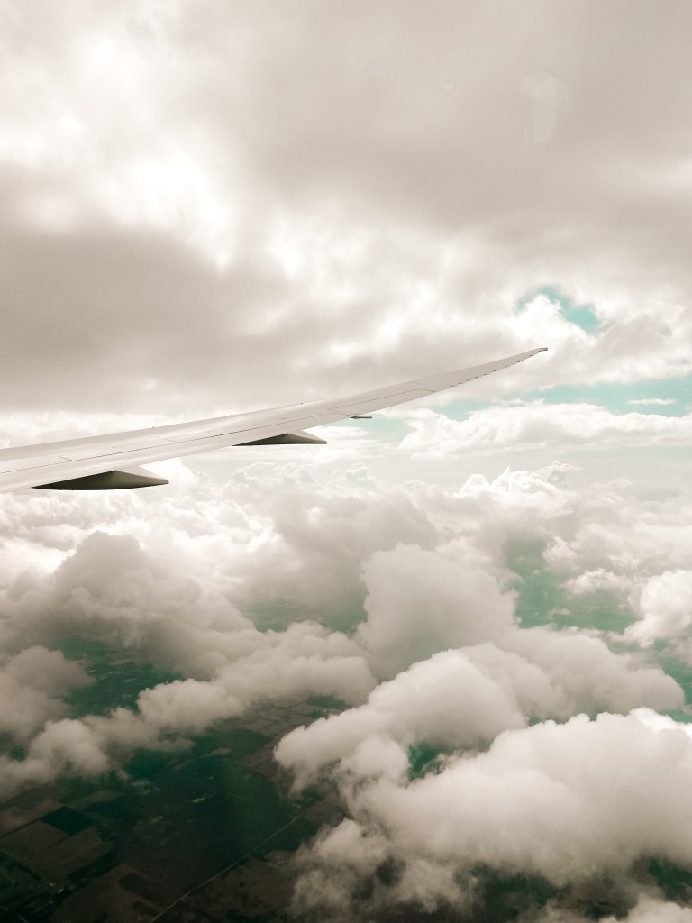spellbound traels air canada flight view 