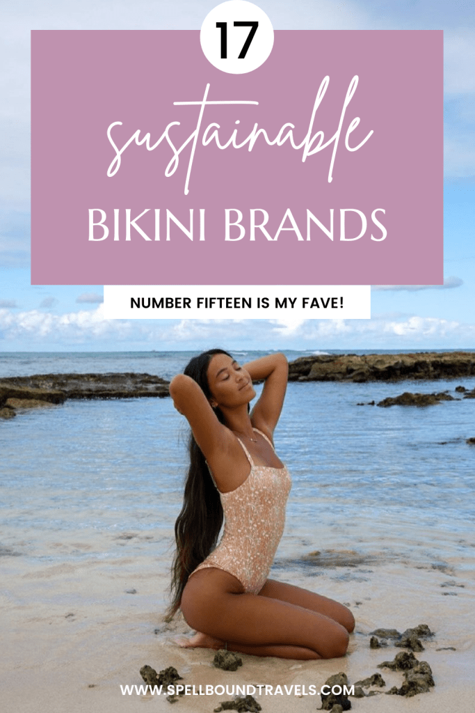 spellbound travels sustainable bikinis