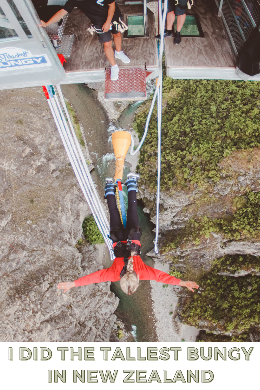 spellbound travels new zealand bungy jump